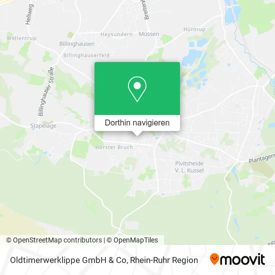 Oldtimerwerklippe GmbH & Co Karte