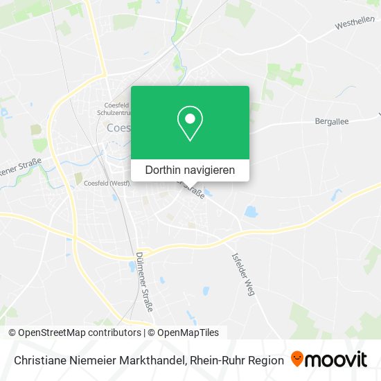 Christiane Niemeier Markthandel Karte