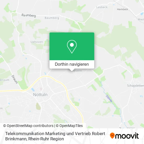Telekommunikation Marketing und Vertrieb Robert Brinkmann Karte
