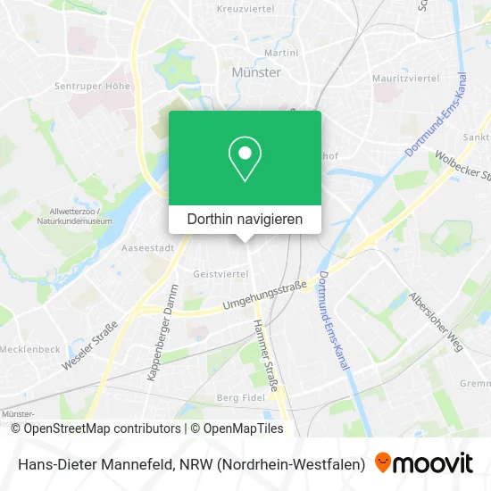 Hans-Dieter Mannefeld Karte