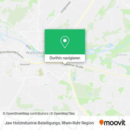 Jaw Holzindustrie-Beteiligungs Karte