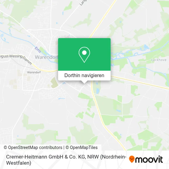 Cremer-Heitmann GmbH & Co. KG Karte