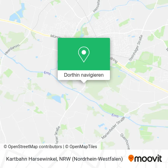 Kartbahn Harsewinkel Karte