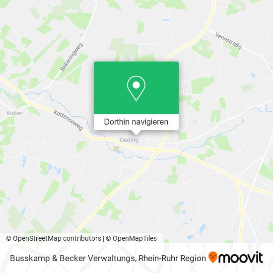 Busskamp & Becker Verwaltungs Karte