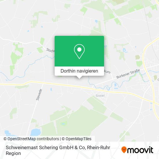 Schweinemast Schering GmbH & Co Karte