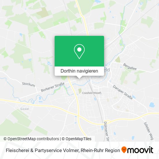 Fleischerei & Partyservice Volmer Karte