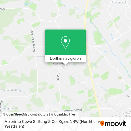 Viaprinto Cewe Stiftung & Co. Kgaa Karte