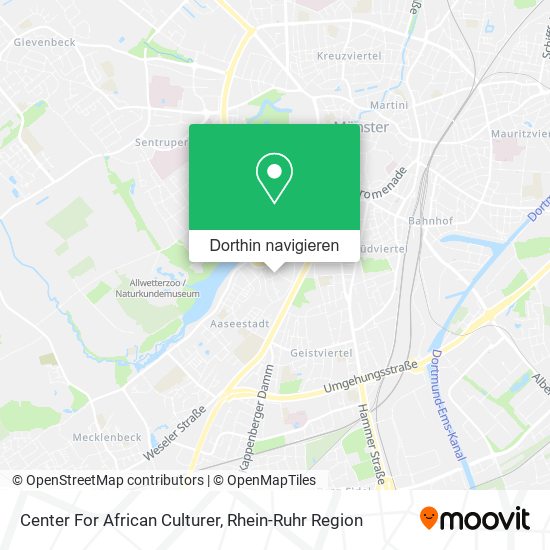 Center For African Culturer Karte
