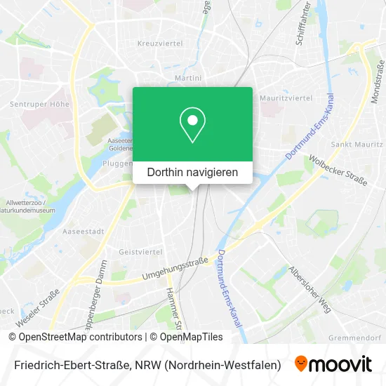 Friedrich-Ebert-Straße Karte