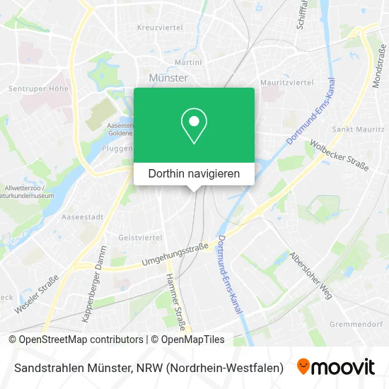 Sandstrahlen Münster Karte