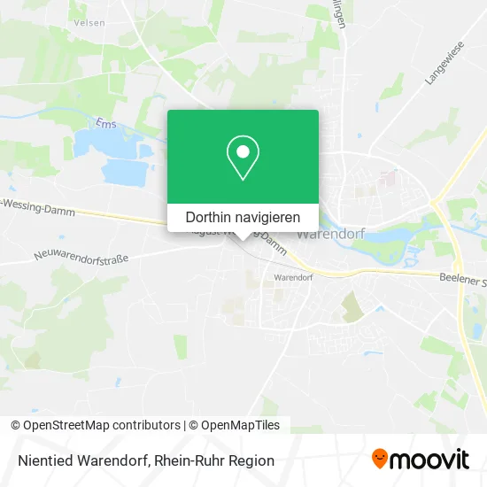 Nientied Warendorf Karte