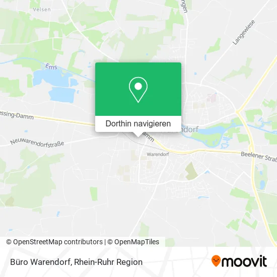 Büro Warendorf Karte
