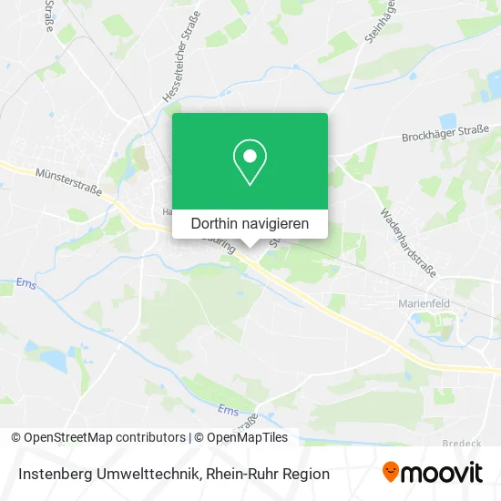 Instenberg Umwelttechnik Karte