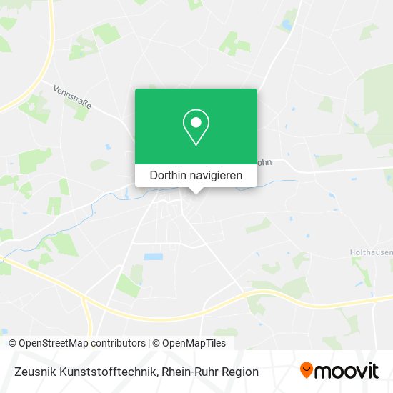 Zeusnik Kunststofftechnik Karte