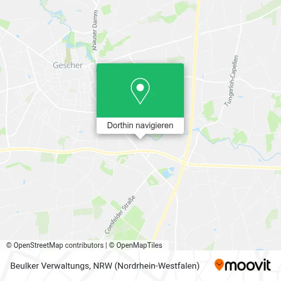 Beulker Verwaltungs Karte