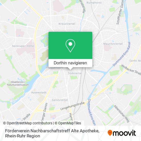 Förderverein Nachbarschaftstreff Alte Apotheke Karte