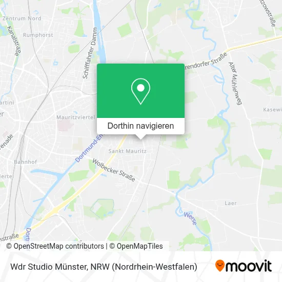 Wdr Studio Münster Karte