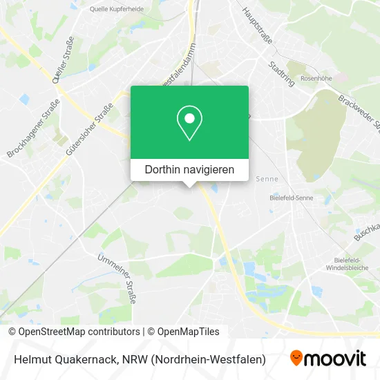 Helmut Quakernack Karte