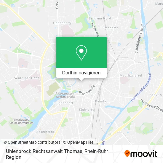 Uhlenbrock Rechtsanwalt Thomas Karte