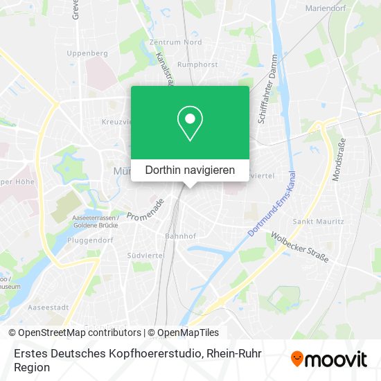 Erstes Deutsches Kopfhoererstudio Karte
