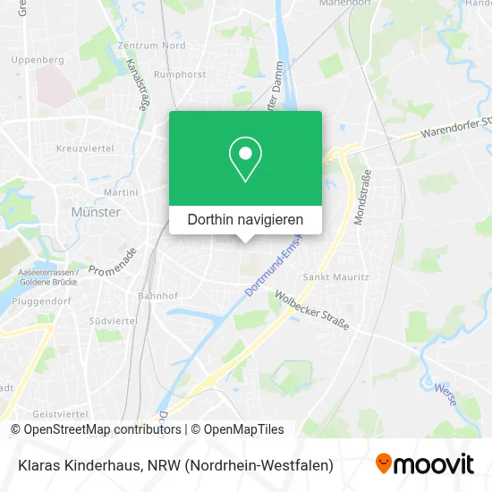 Klaras Kinderhaus Karte