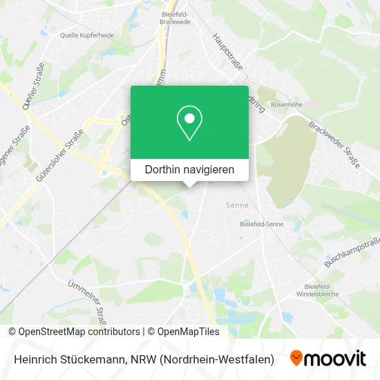 Heinrich Stückemann Karte