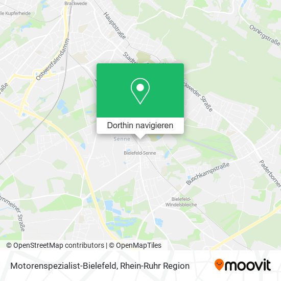 Motorenspezialist-Bielefeld Karte