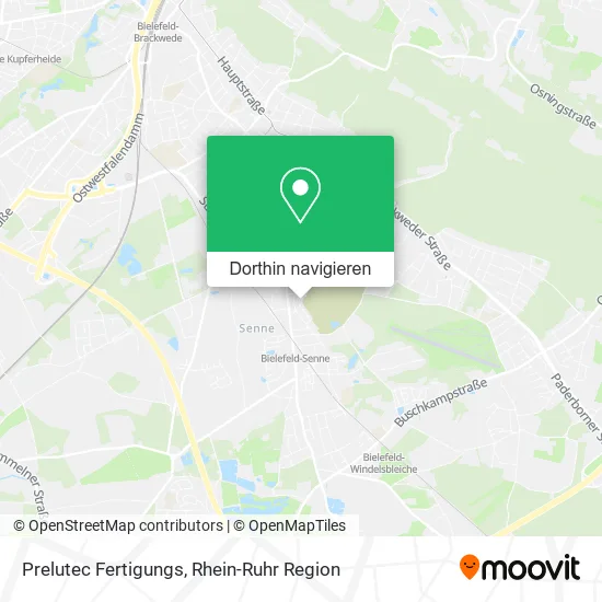 Prelutec Fertigungs Karte