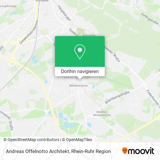 Andreas Offelnotto Architekt Karte