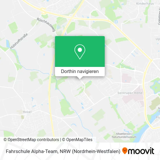 Fahrschule Alpha-Team Karte