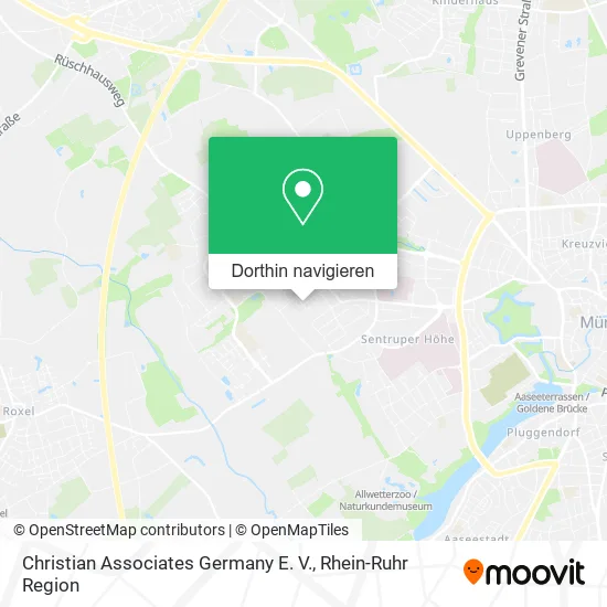 Christian Associates Germany E. V. Karte