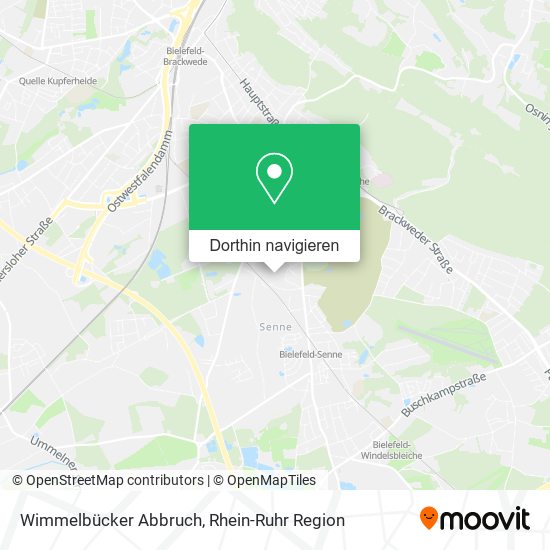 Wimmelbücker Abbruch Karte