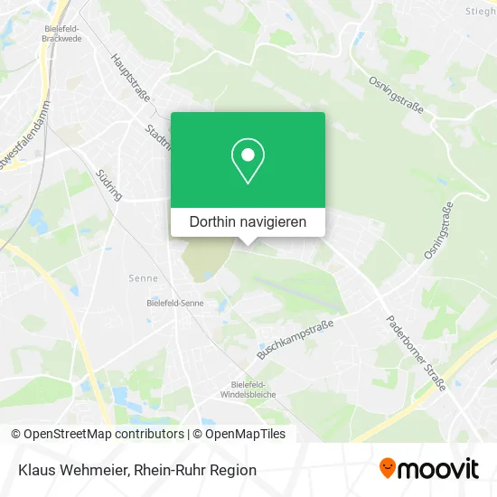 Klaus Wehmeier Karte