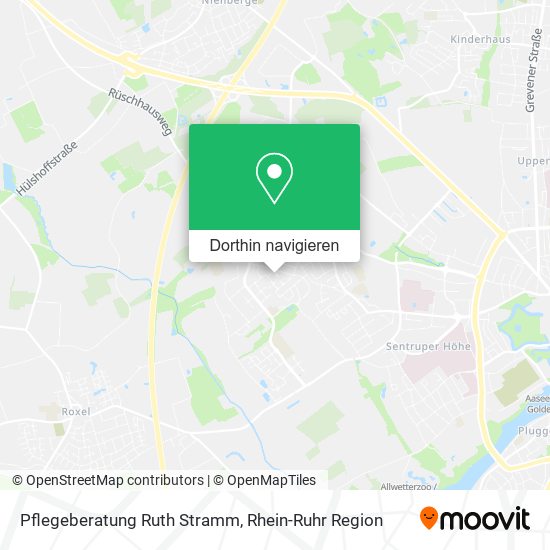 Pflegeberatung Ruth Stramm Karte