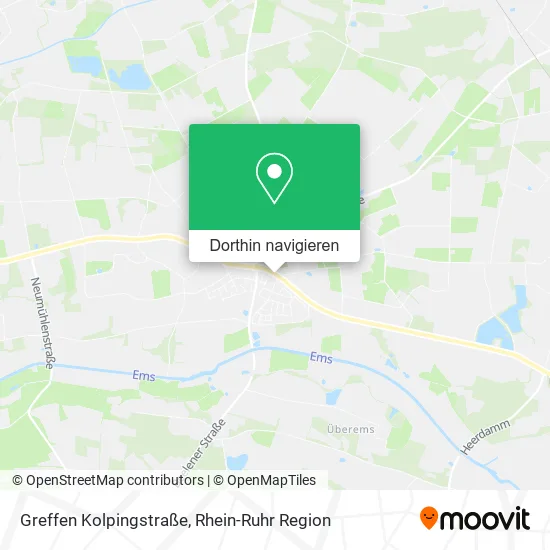 Greffen Kolpingstraße Karte