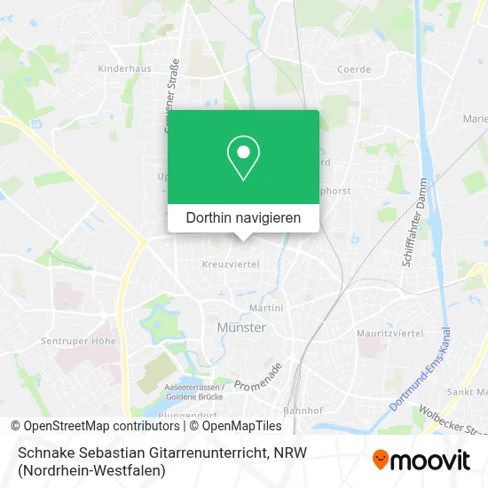 Schnake Sebastian Gitarrenunterricht Karte