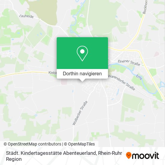Städt. Kindertagesstätte Abenteuerland Karte