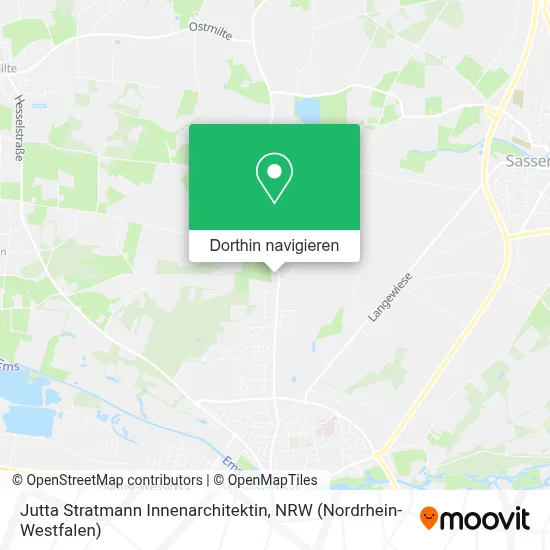 Jutta Stratmann Innenarchitektin Karte