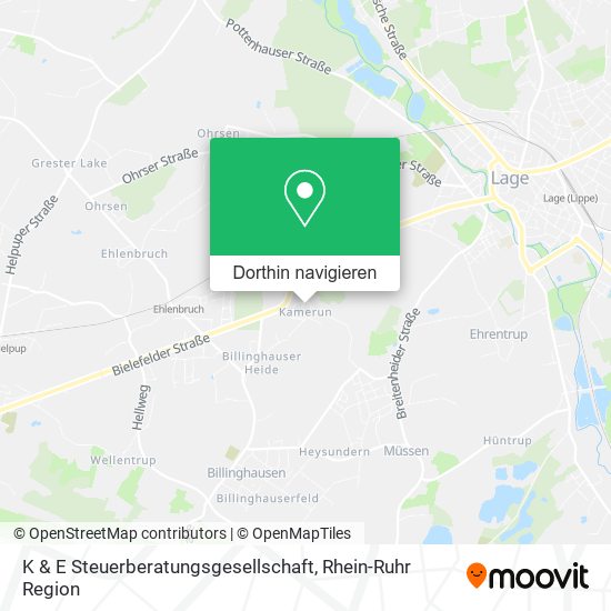 K & E Steuerberatungsgesellschaft Karte