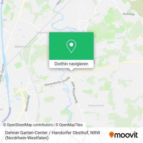 Dehner Garten-Center / Handorfer Obsthof Karte