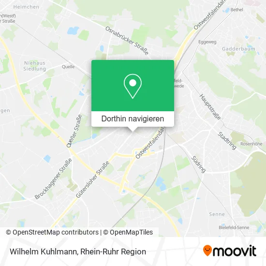 Wilhelm Kuhlmann Karte