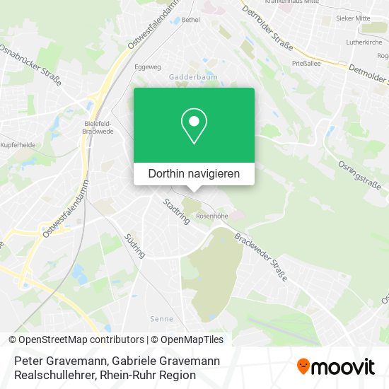 Peter Gravemann, Gabriele Gravemann Realschullehrer Karte