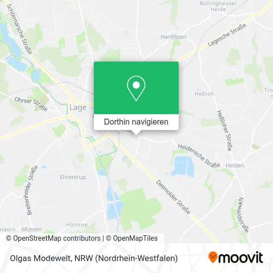 Olgas Modewelt Karte