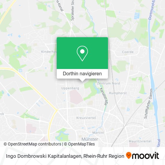 Ingo Dombrowski Kapitalanlagen Karte