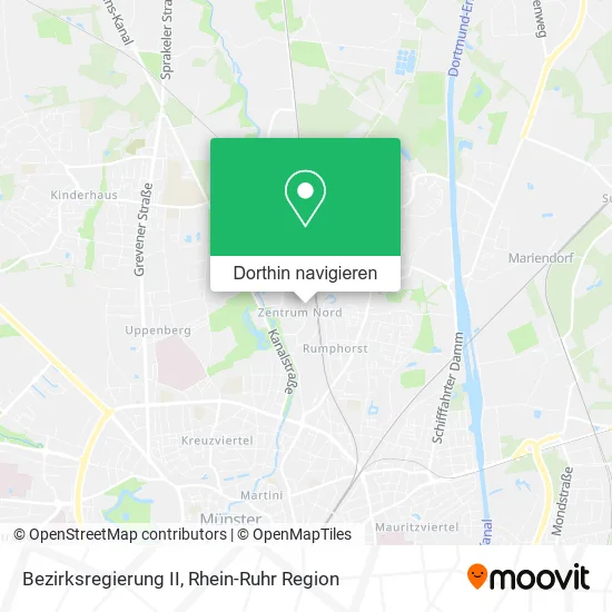 Bezirksregierung II Karte