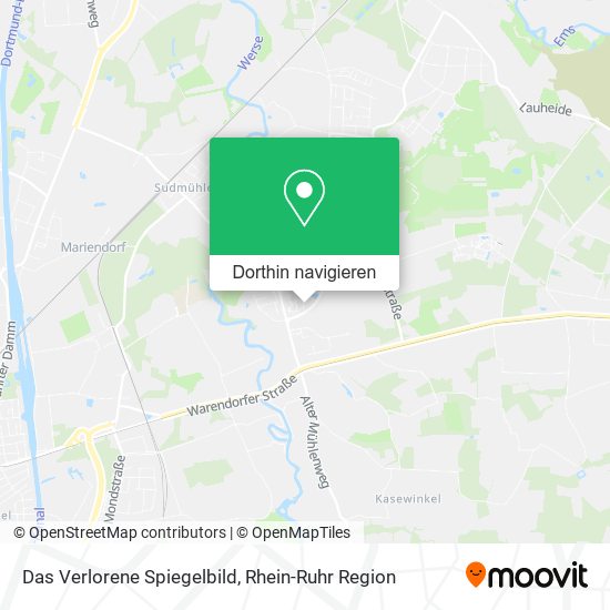 Das Verlorene Spiegelbild Karte