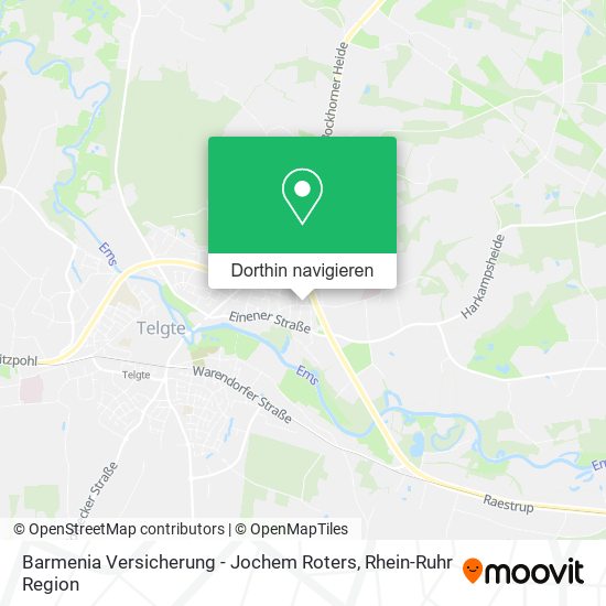 Barmenia Versicherung - Jochem Roters Karte