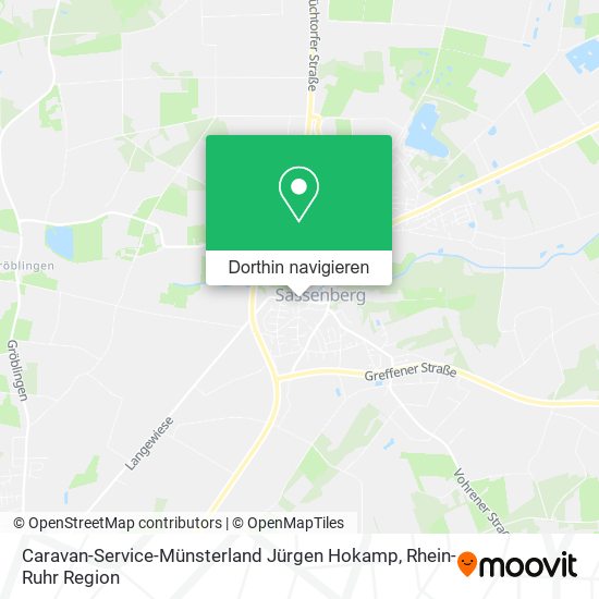 Caravan-Service-Münsterland Jürgen Hokamp Karte