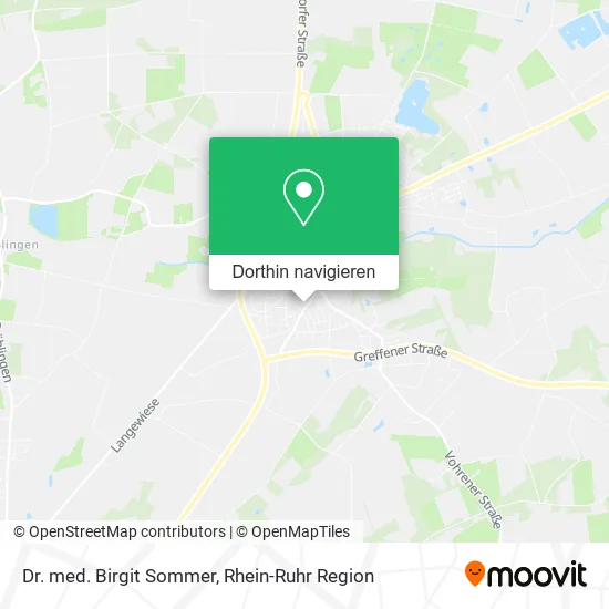 Dr. med. Birgit Sommer Karte
