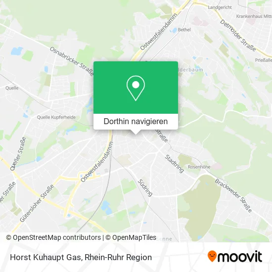 Horst Kuhaupt Gas Karte